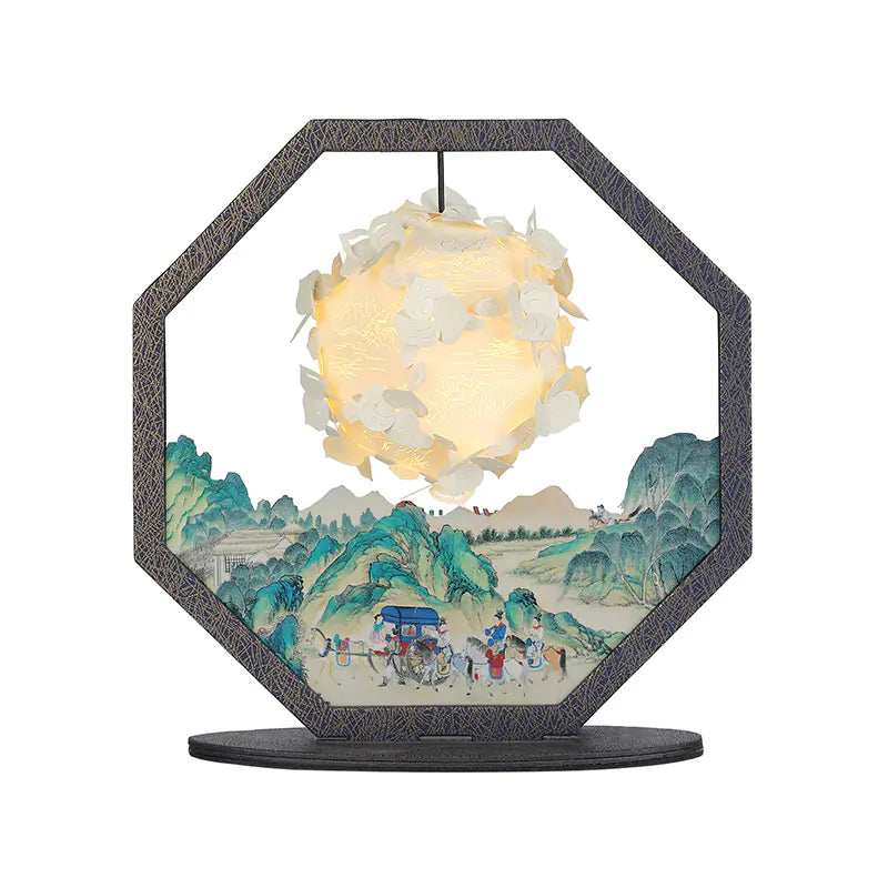 Creative Paper Cut Lamp - DIY Handmade Night Light